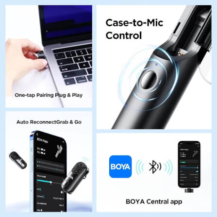 ไมโครโฟนไร้สาย BOYA MICROPHONE BOYA MAGIC-05_7